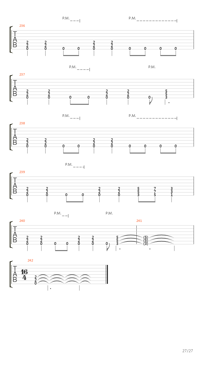 Seven Insignia吉他谱