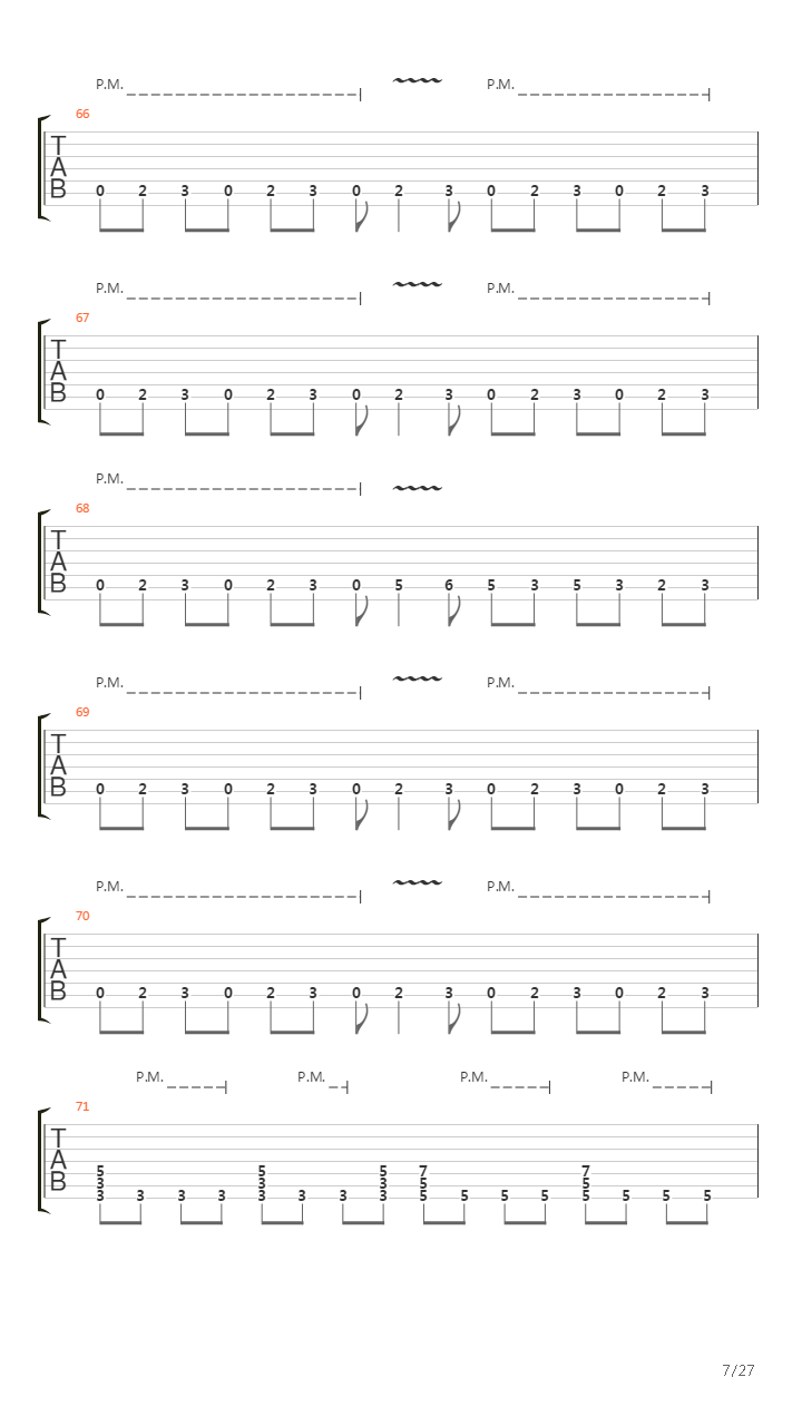 Seven Insignia吉他谱