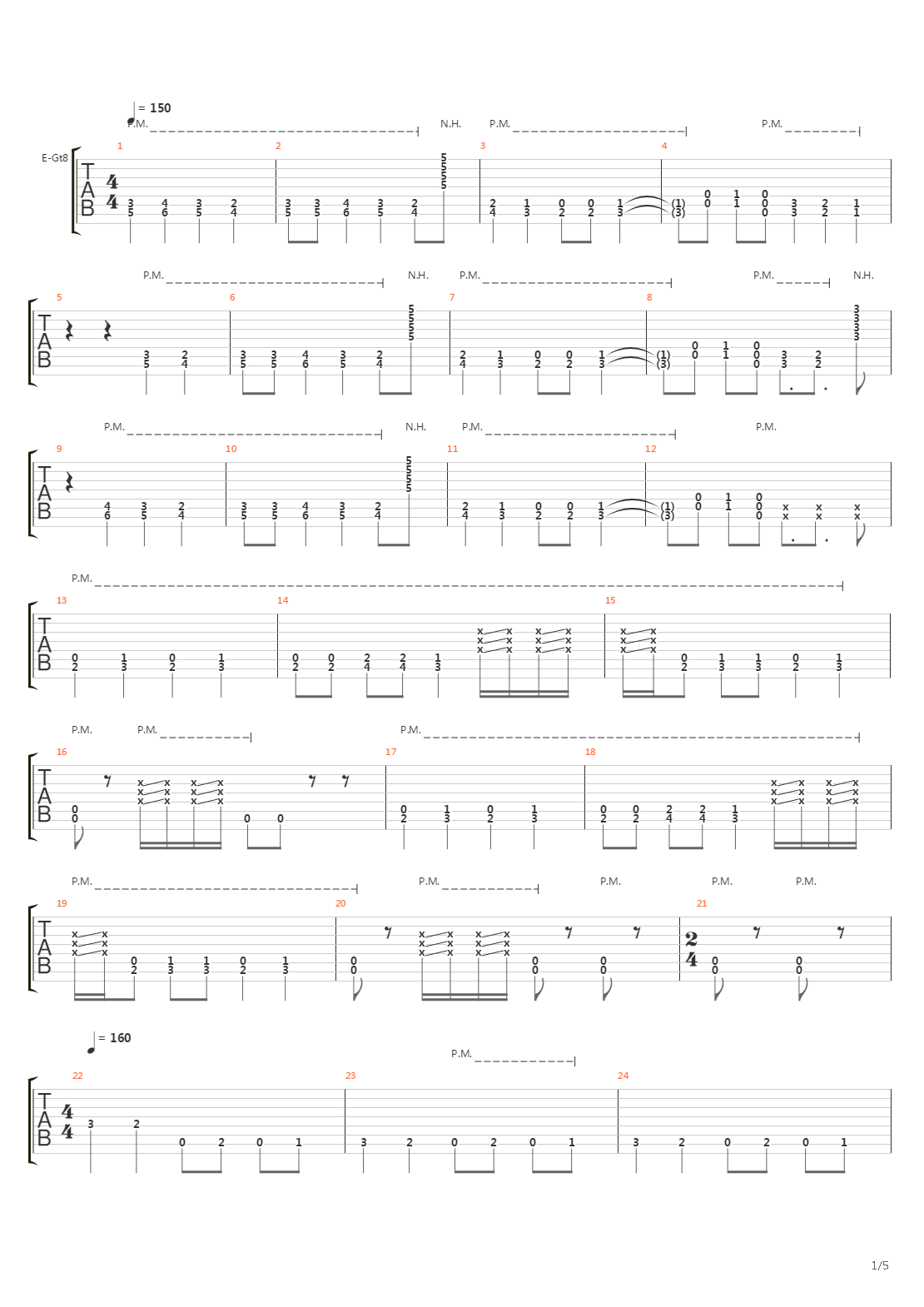 Endless Gray吉他谱