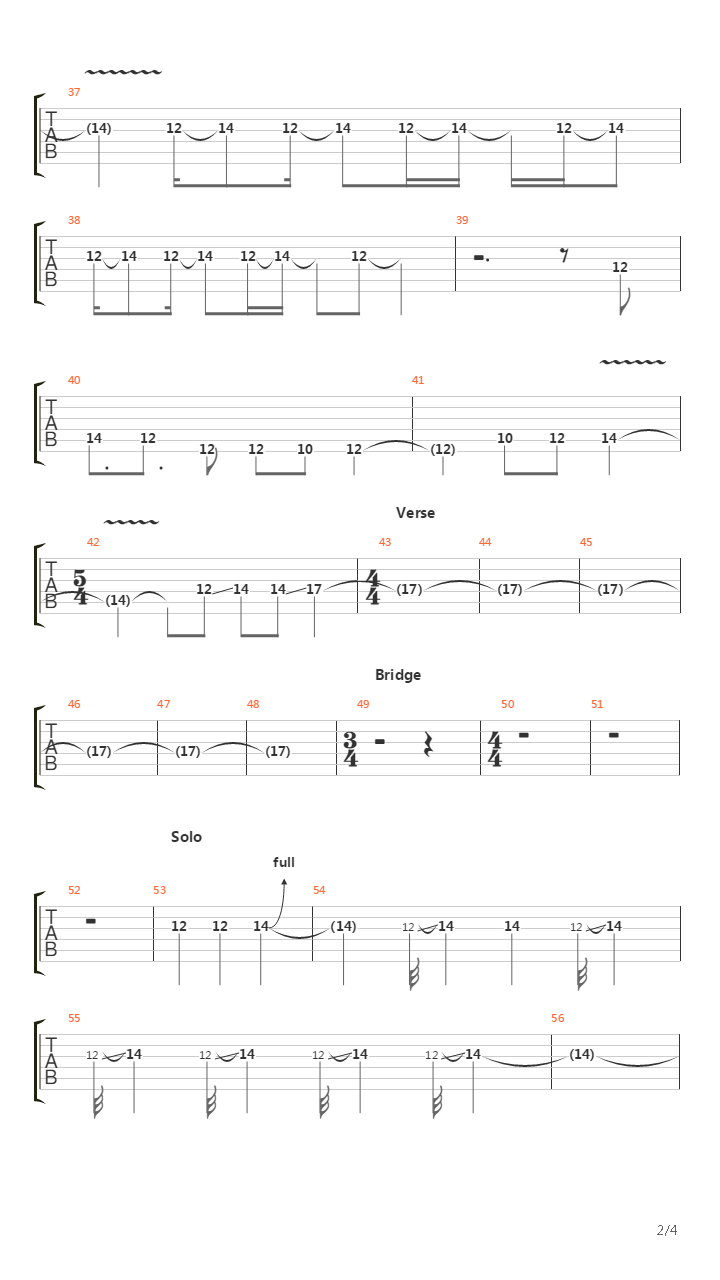 The Bold Arrow Of Time吉他谱