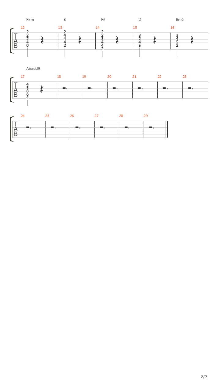 Rube Goldberg Variations吉他谱