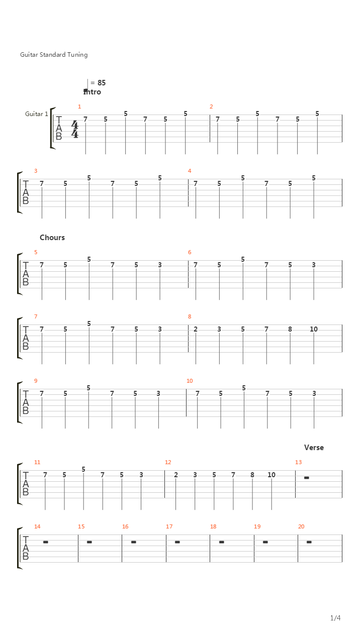 Shiva吉他谱