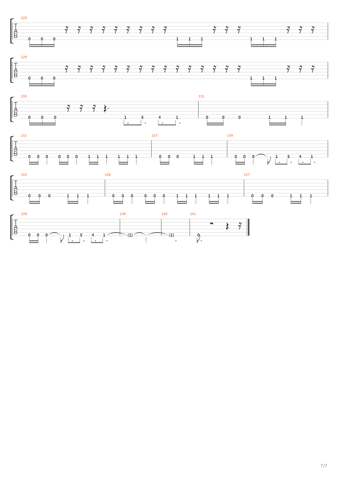 Leviathan吉他谱