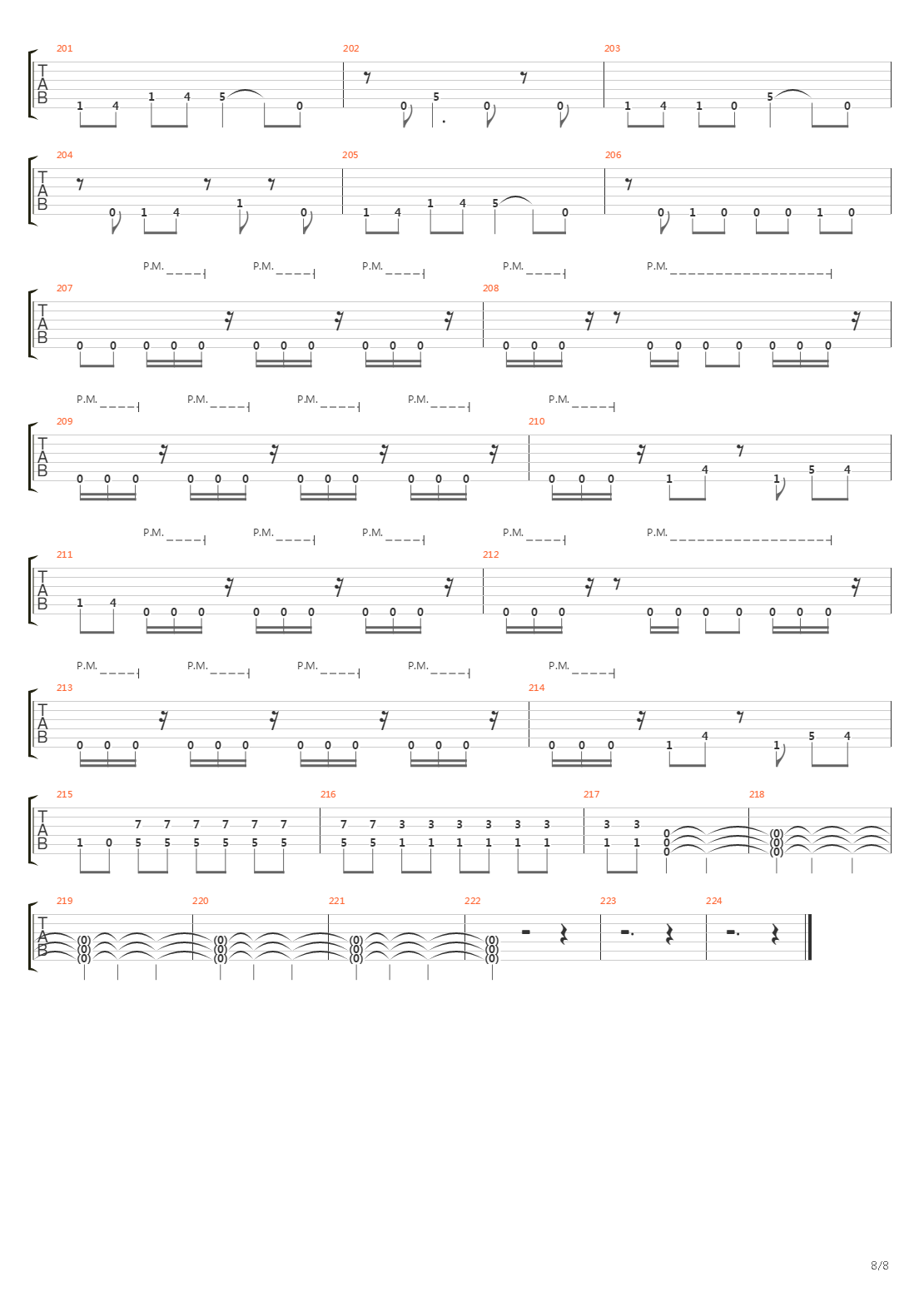 Tread Lightly吉他谱