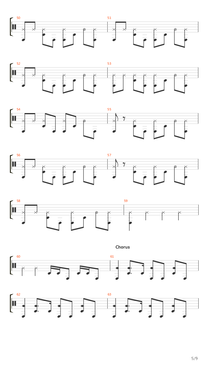 Steady As She Goes吉他谱