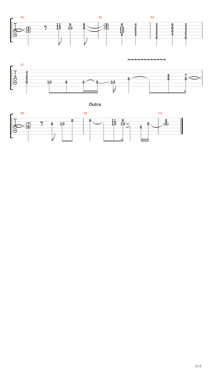 For A Fool吉他谱
