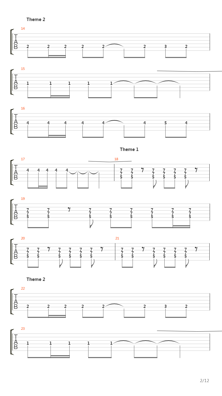 Vahim吉他谱