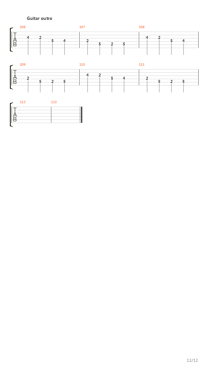 Vahim吉他谱