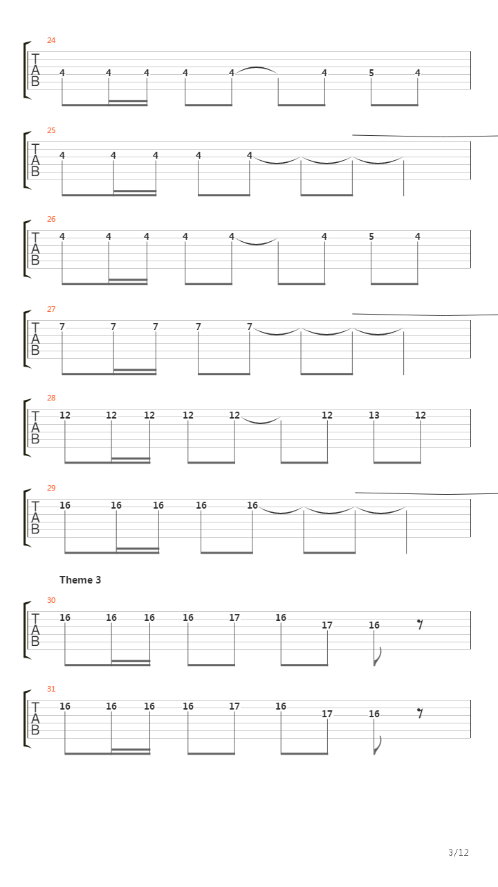 Vahim吉他谱