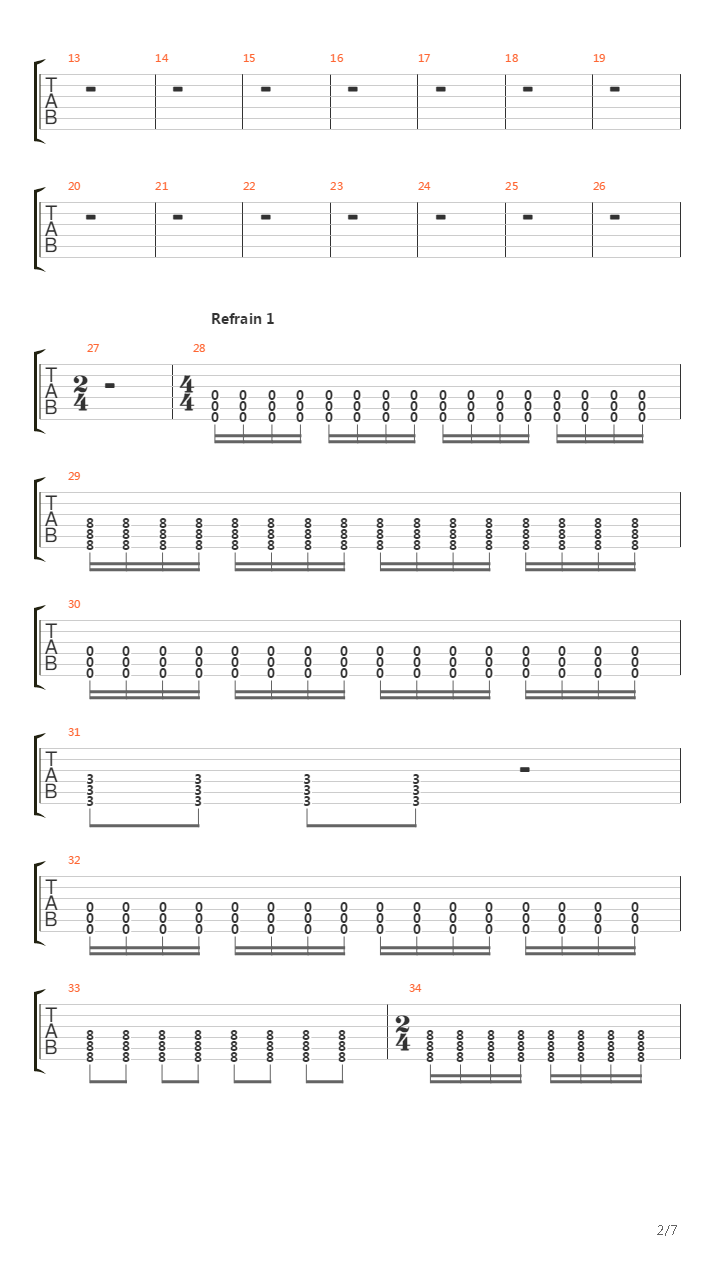 Music Box吉他谱