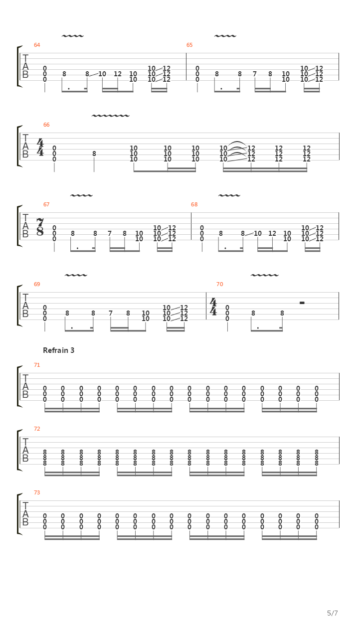 Music Box吉他谱