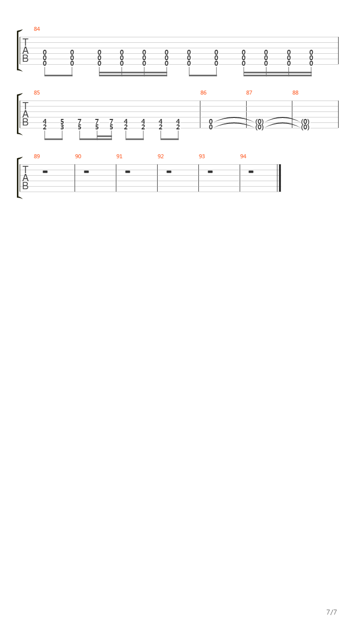 Music Box吉他谱