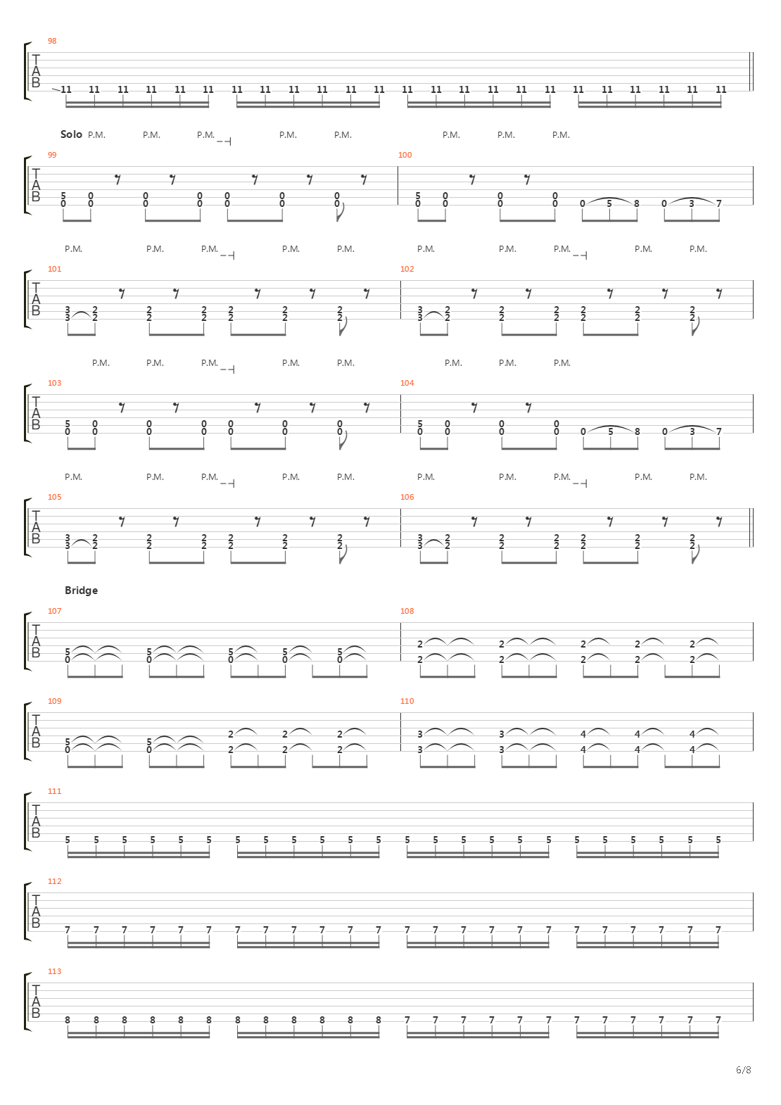 Inception Of The End吉他谱