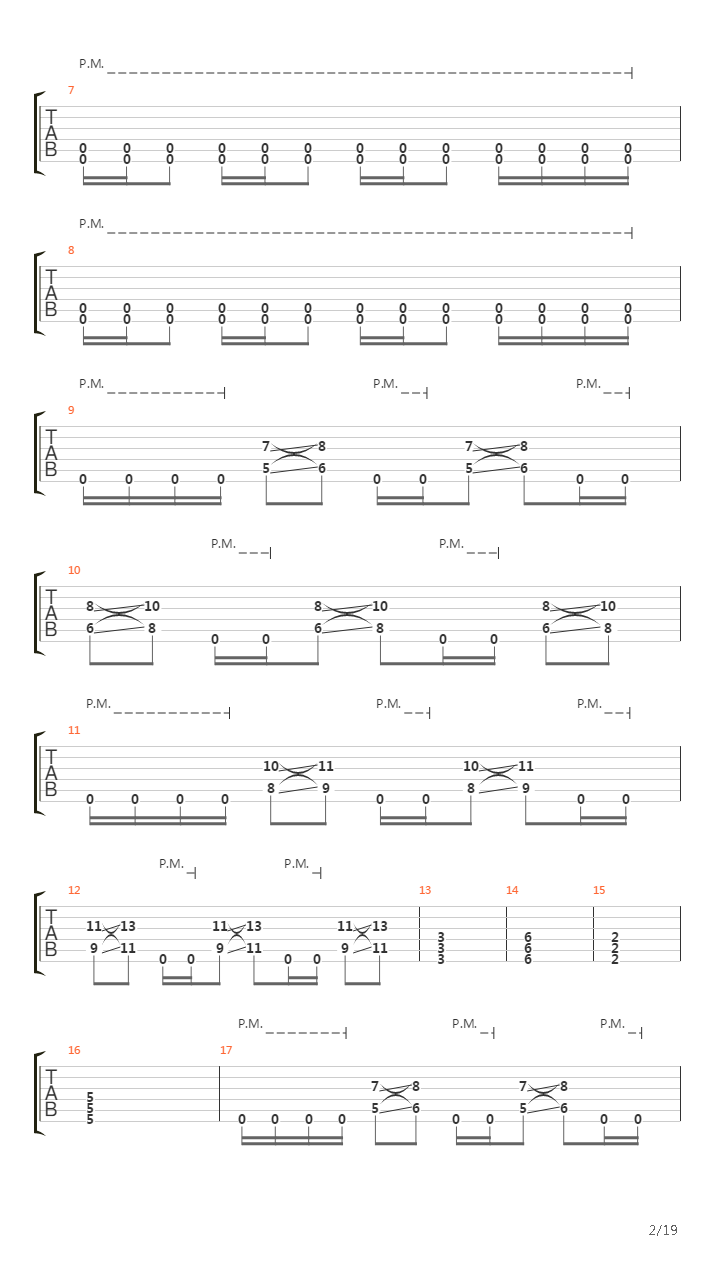 Pillars Of Serpents吉他谱