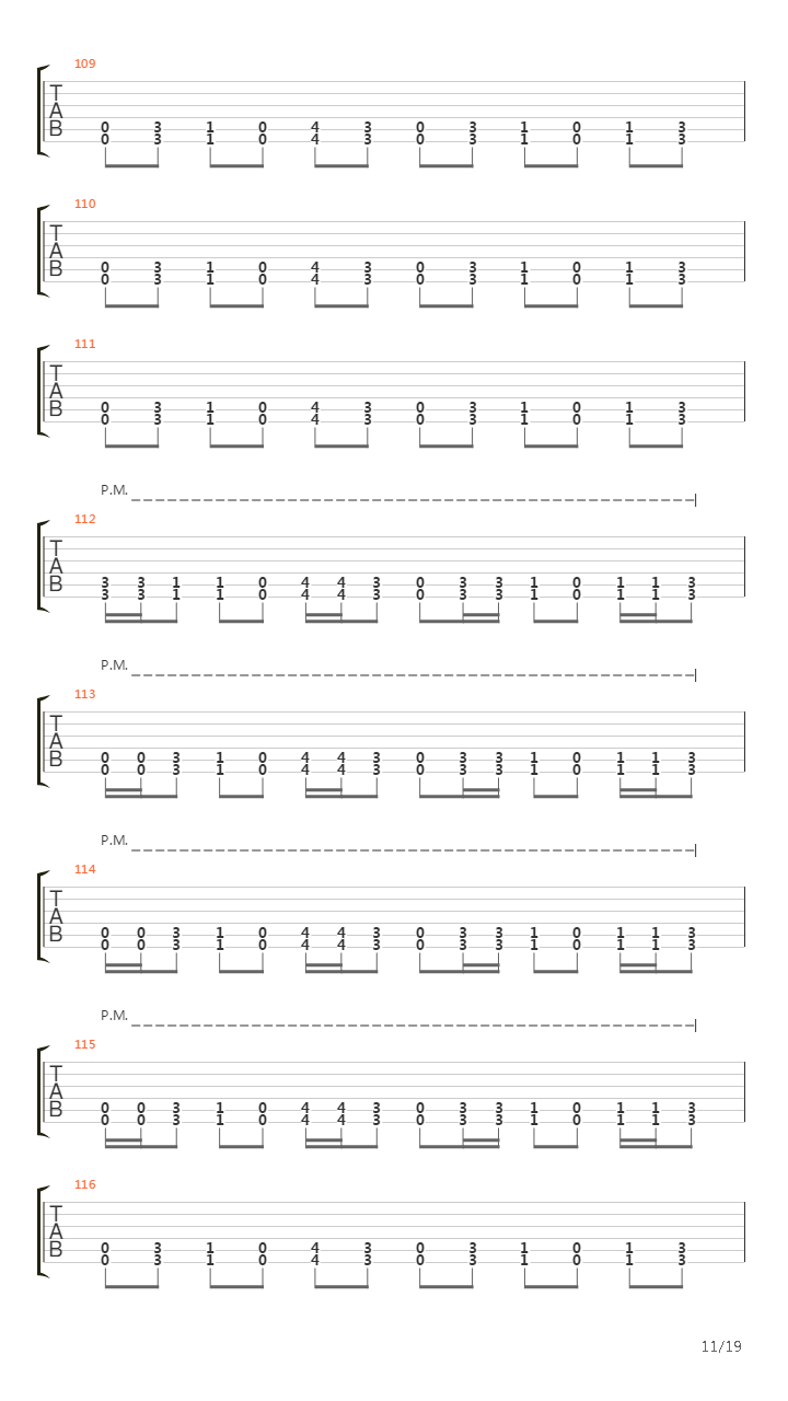 Pillars Of Serpents吉他谱