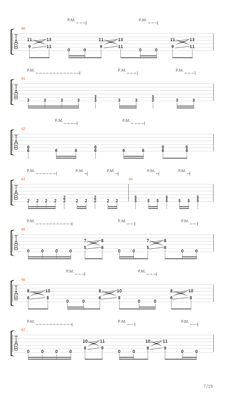 Pillars Of Serpents吉他谱