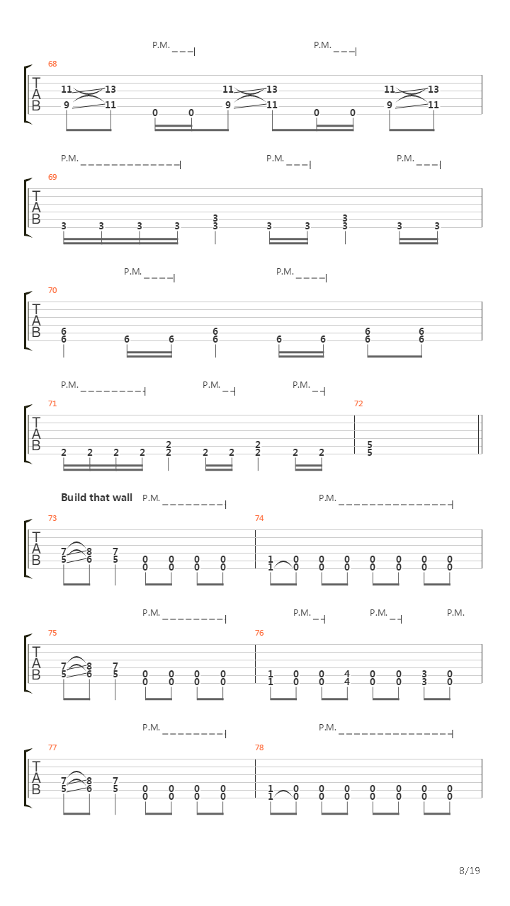 Pillars Of Serpents吉他谱