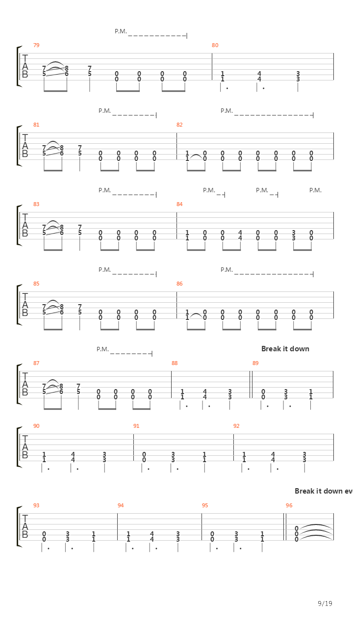 Pillars Of Serpents吉他谱