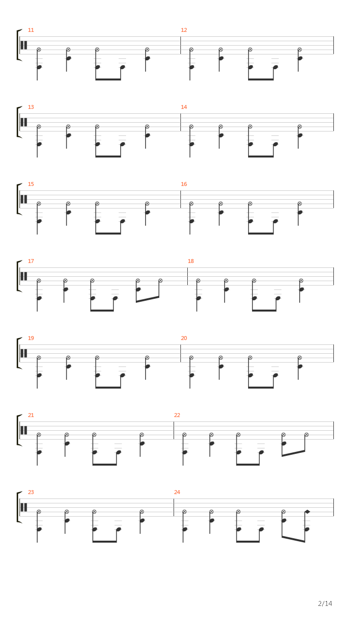 Hatiku Percaya吉他谱