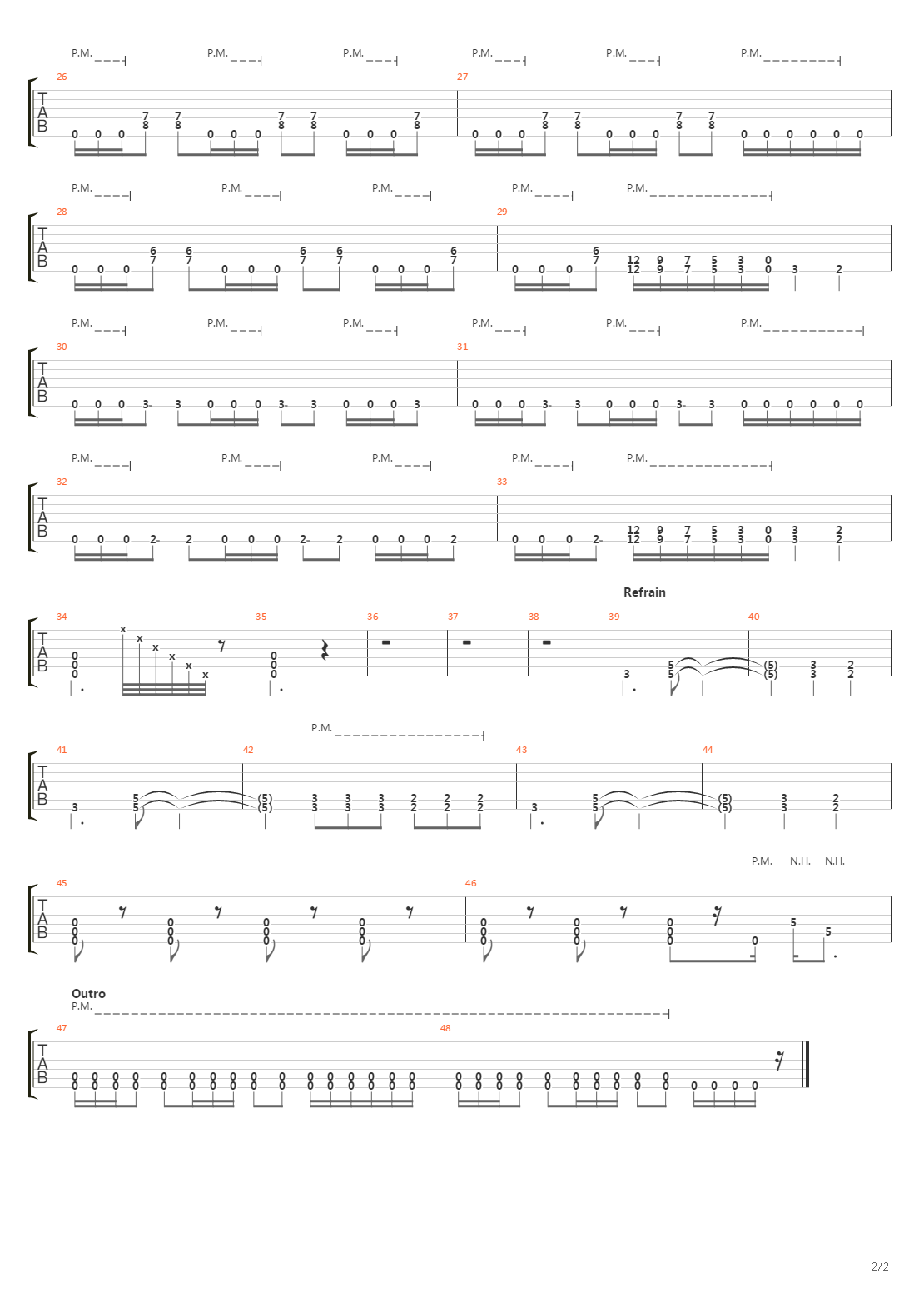 Calojira吉他谱