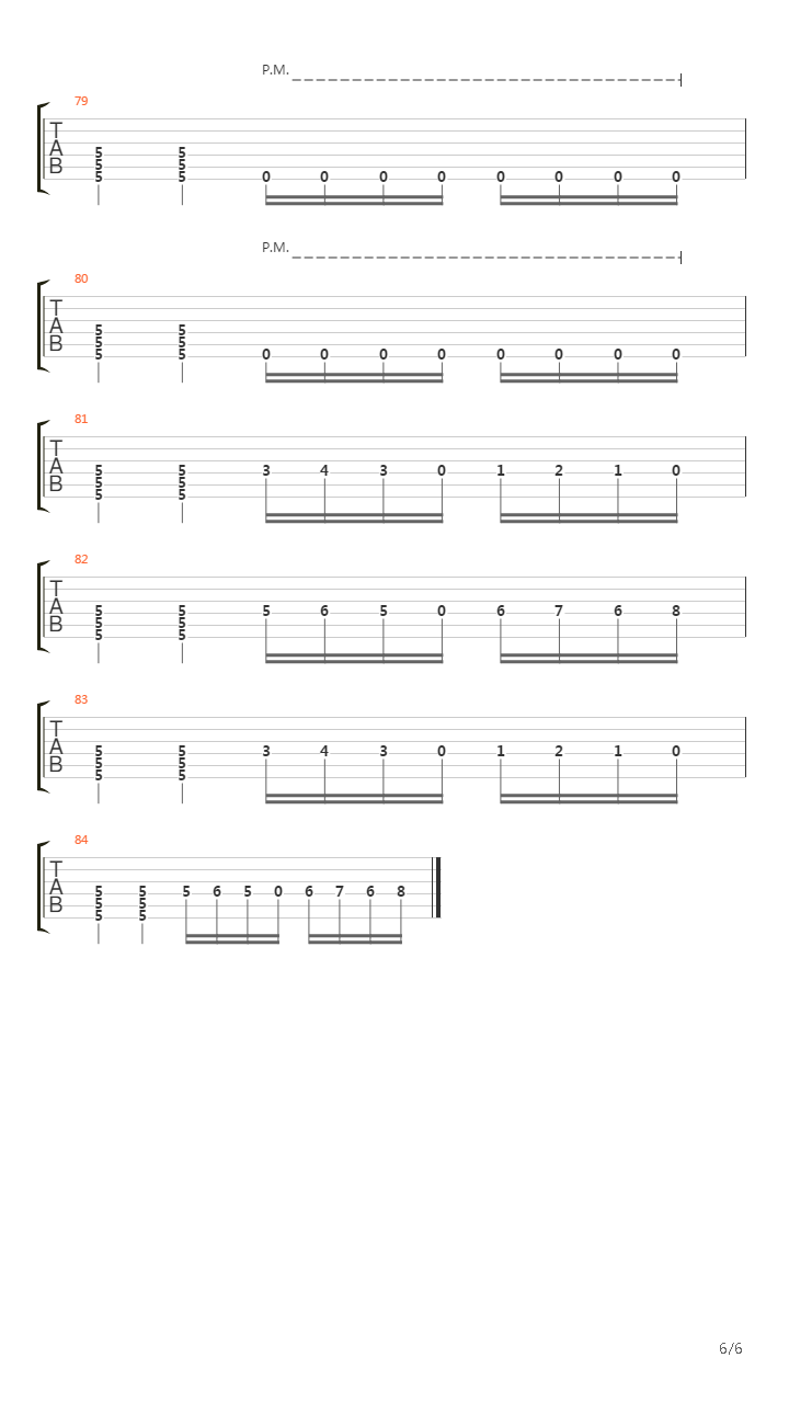 Kammthaar吉他谱