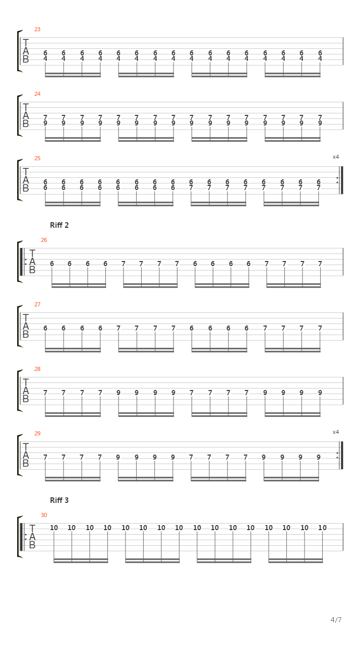 Hymn V吉他谱