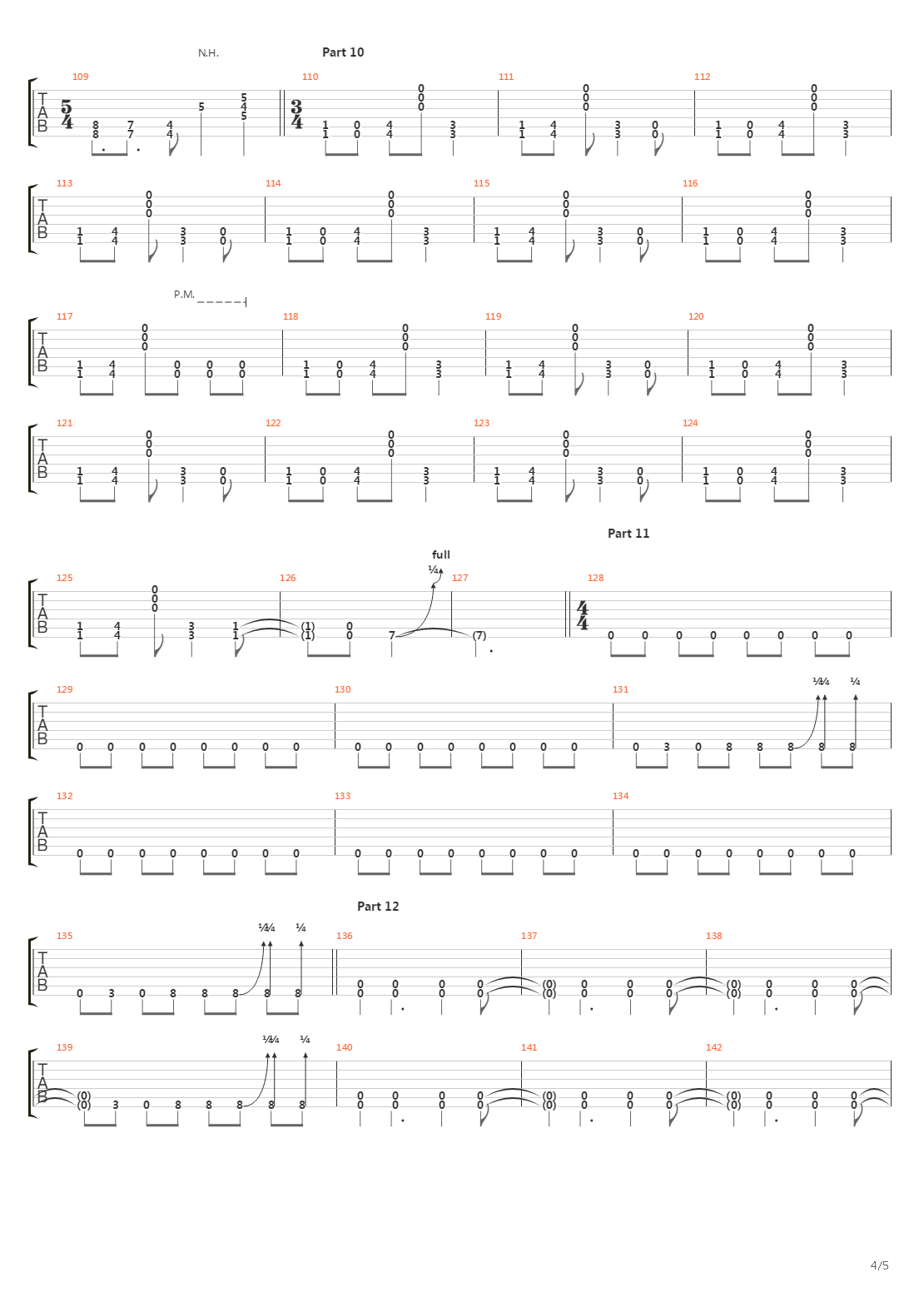 My Deteriorating Incline吉他谱