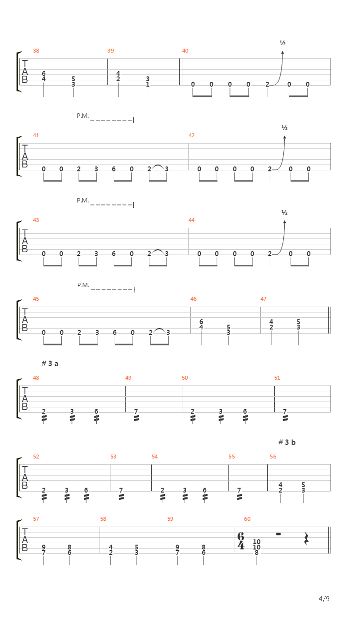 Litany吉他谱