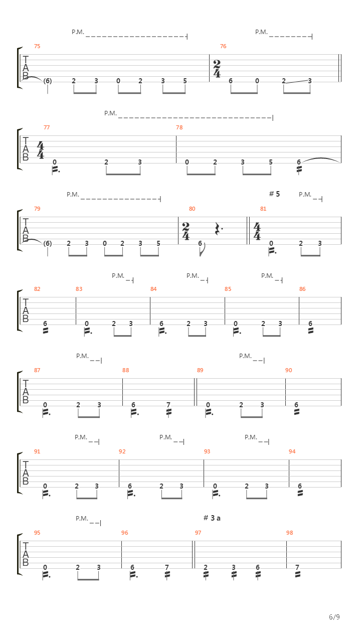 Litany吉他谱