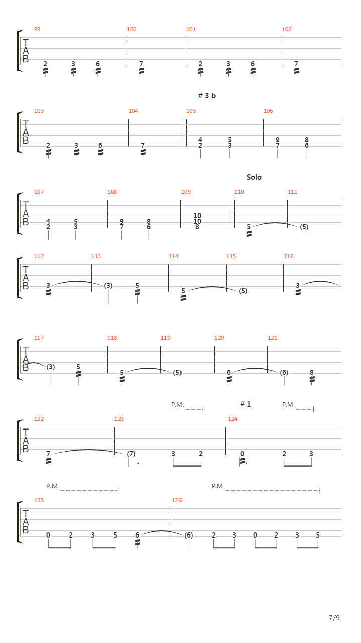 Litany吉他谱