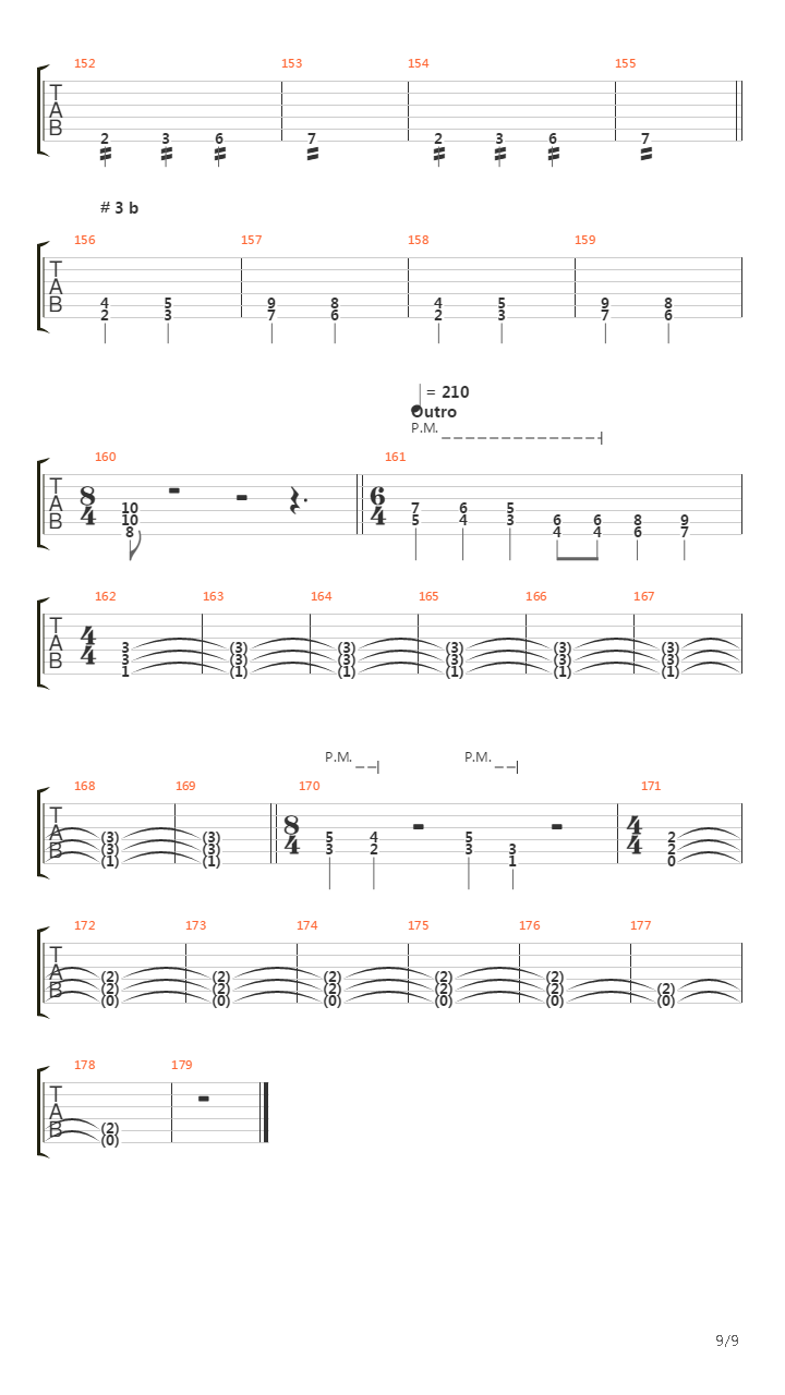 Litany吉他谱