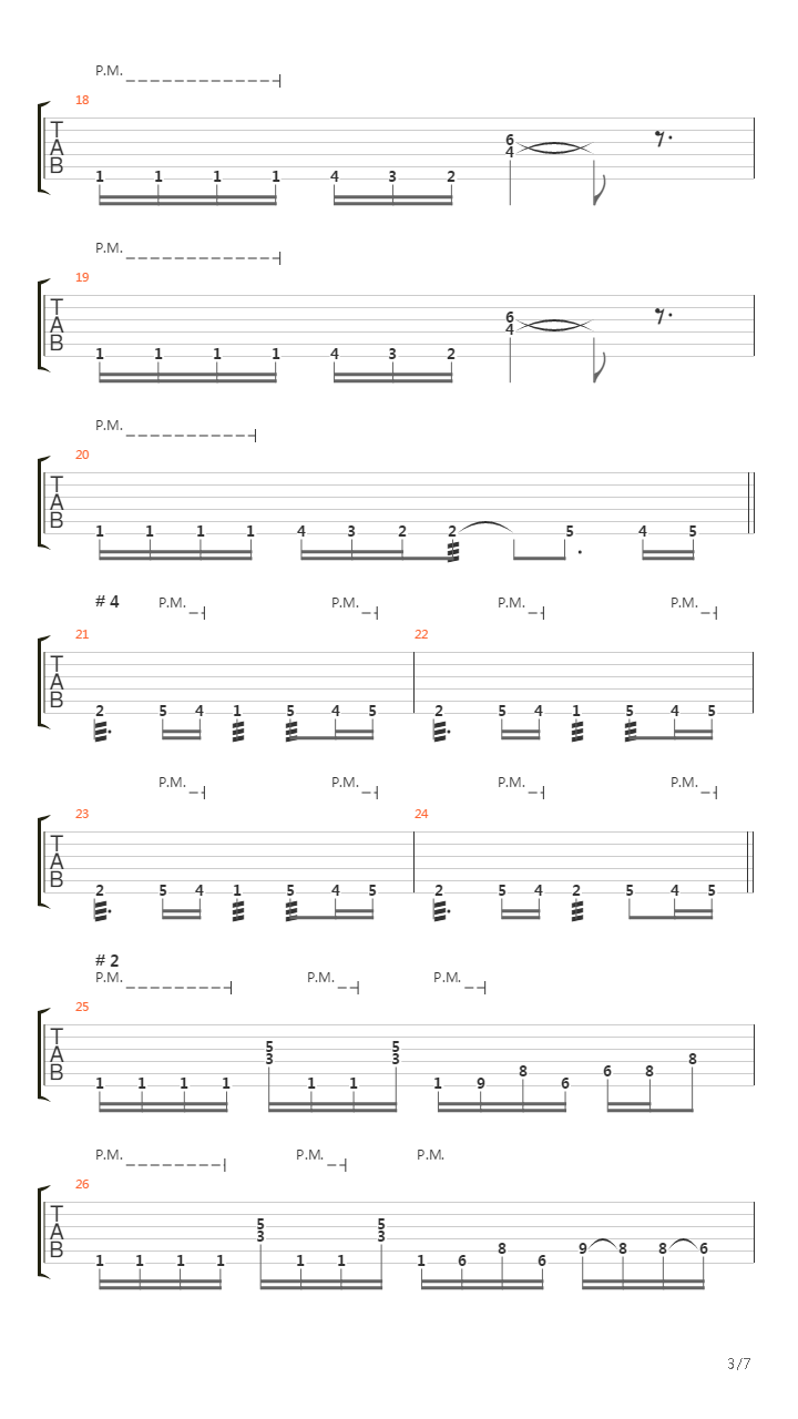 The Code吉他谱