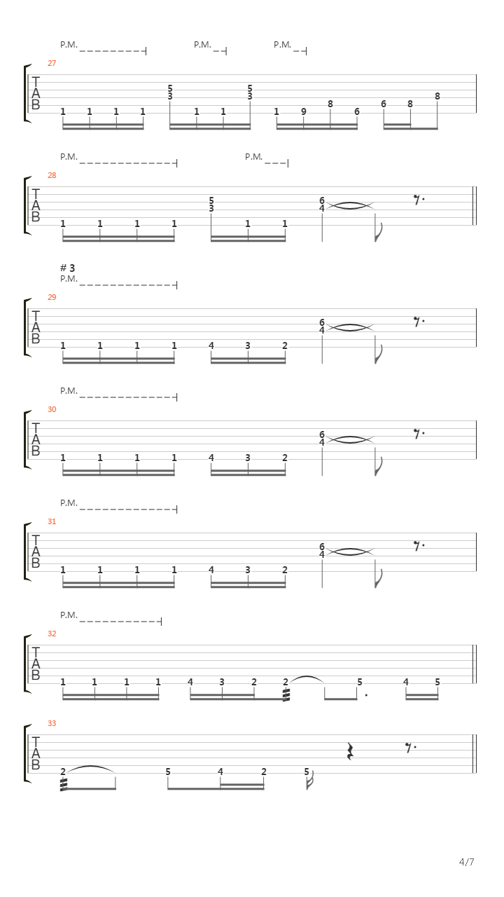 The Code吉他谱