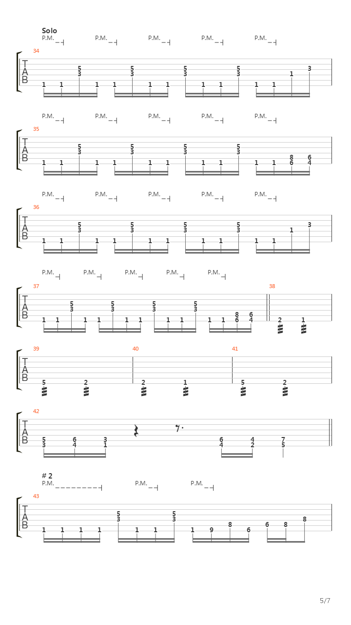 The Code吉他谱