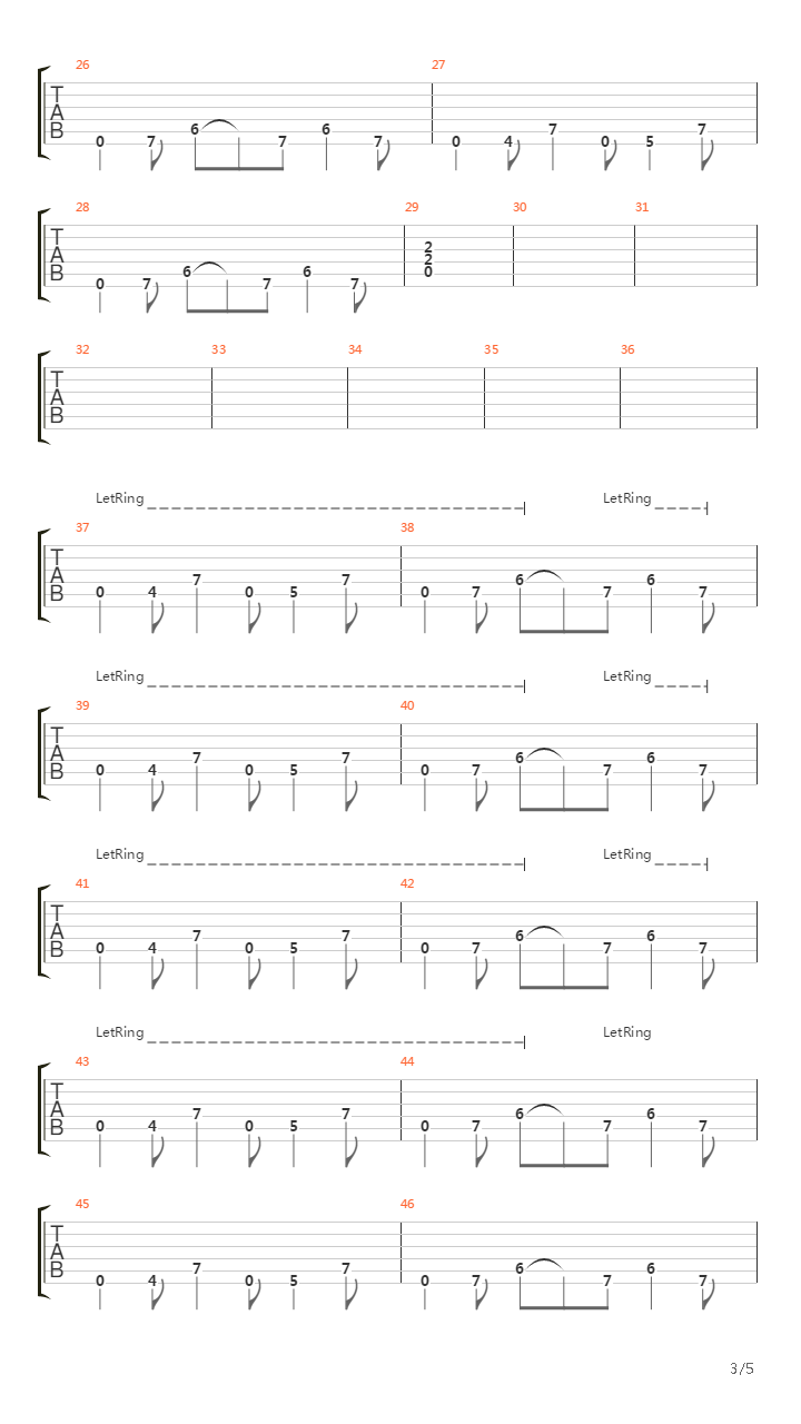 Another Side Of Me吉他谱