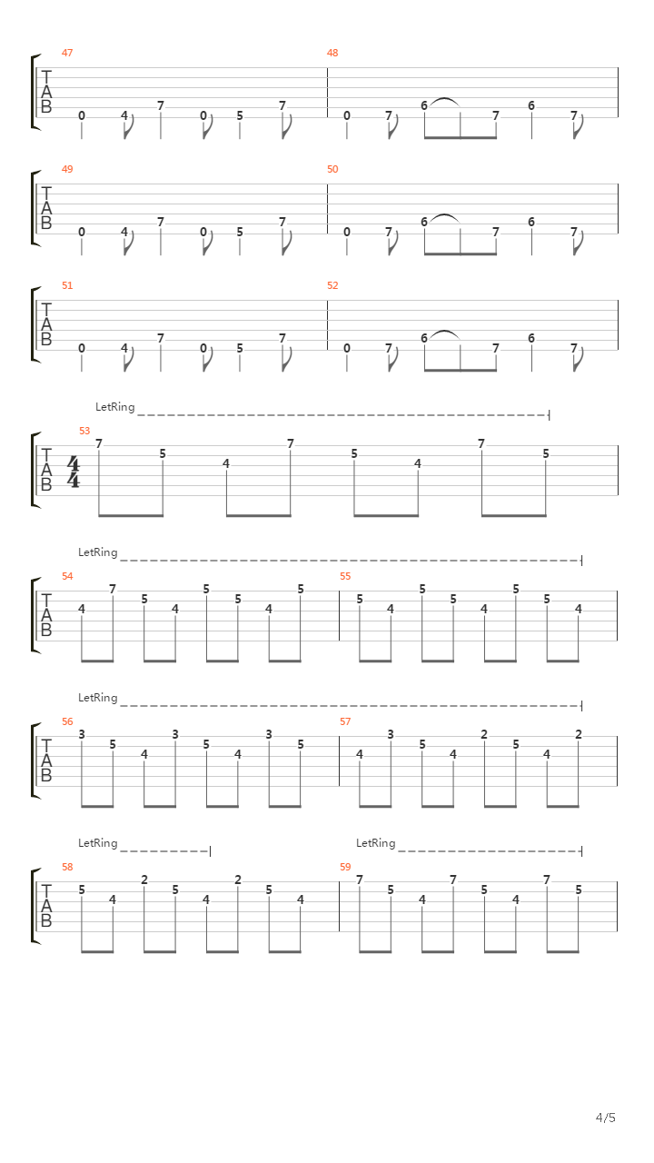 Another Side Of Me吉他谱