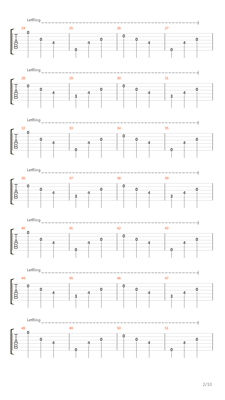 Utan Mening吉他谱