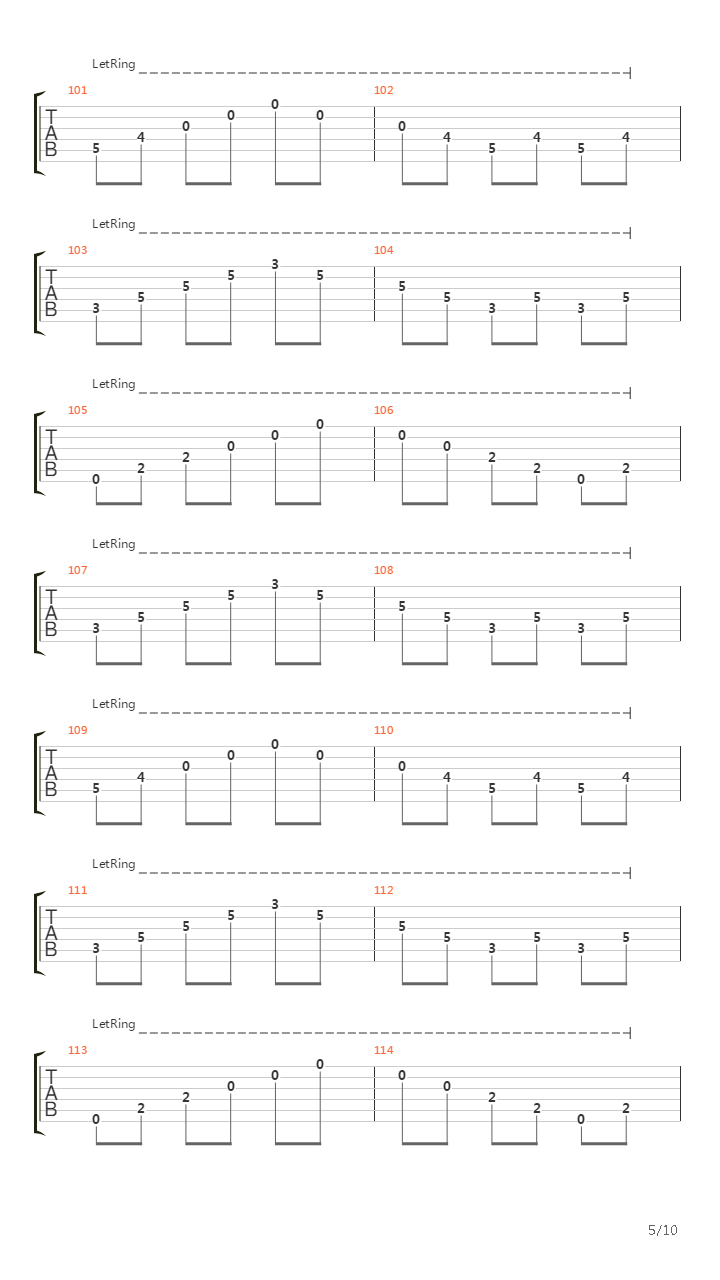 Utan Mening吉他谱