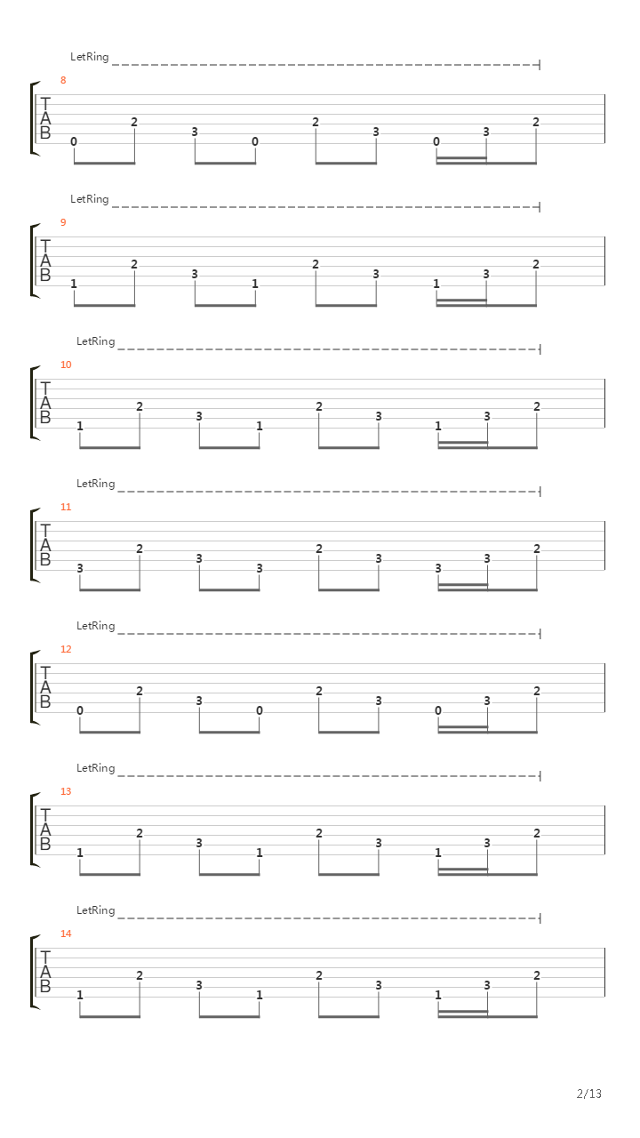 Vilsen吉他谱