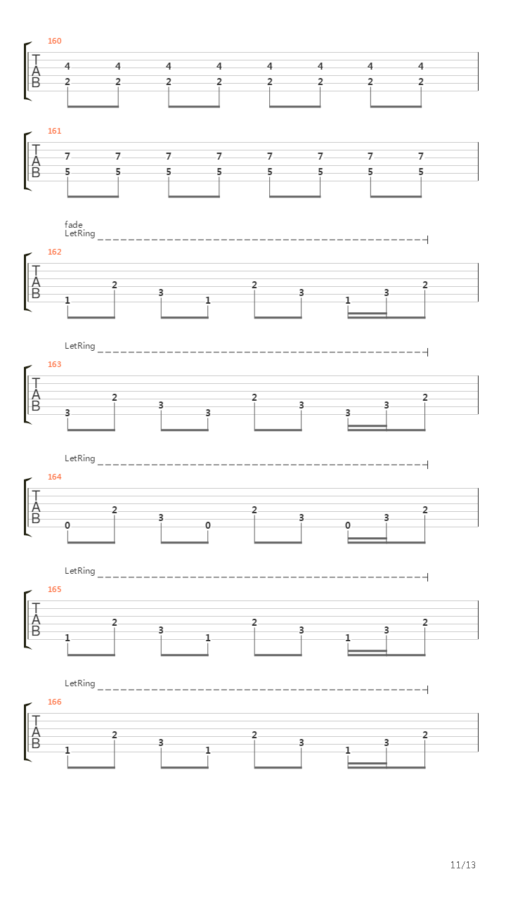 Vilsen吉他谱