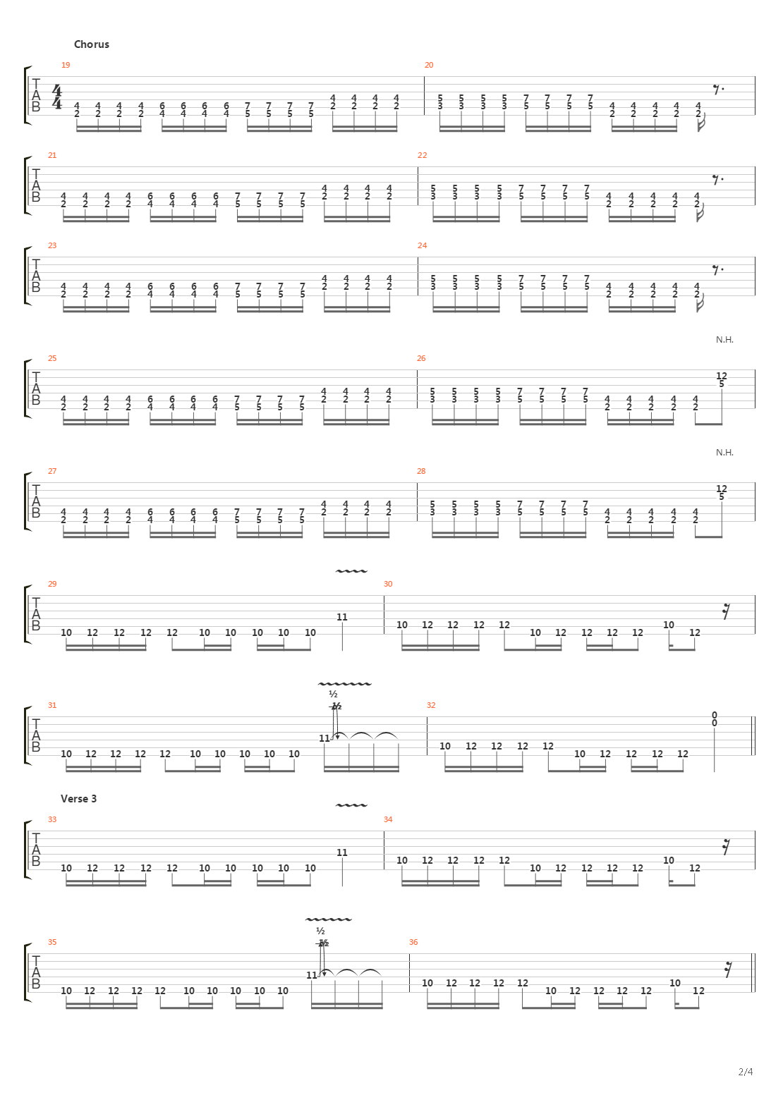 Muori Delay吉他谱