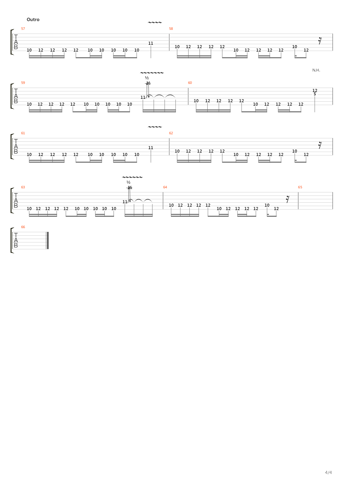 Muori Delay吉他谱