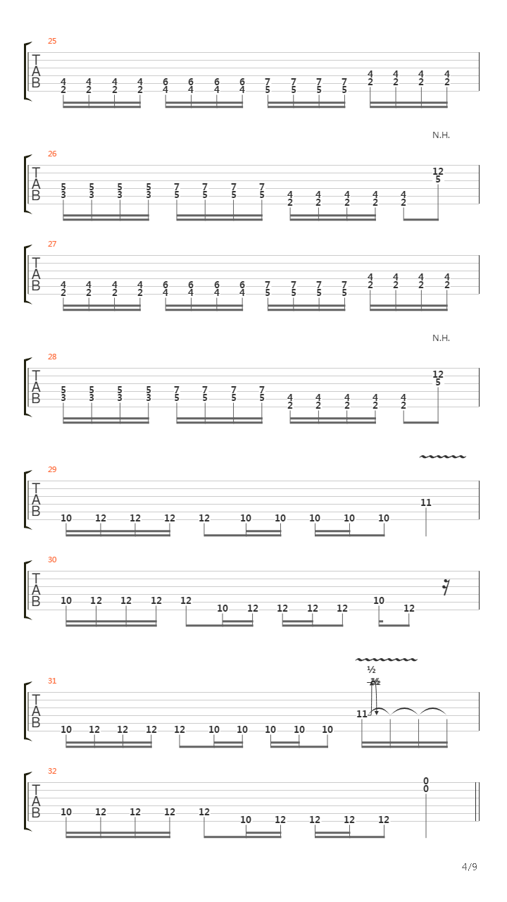 Muori Delay吉他谱