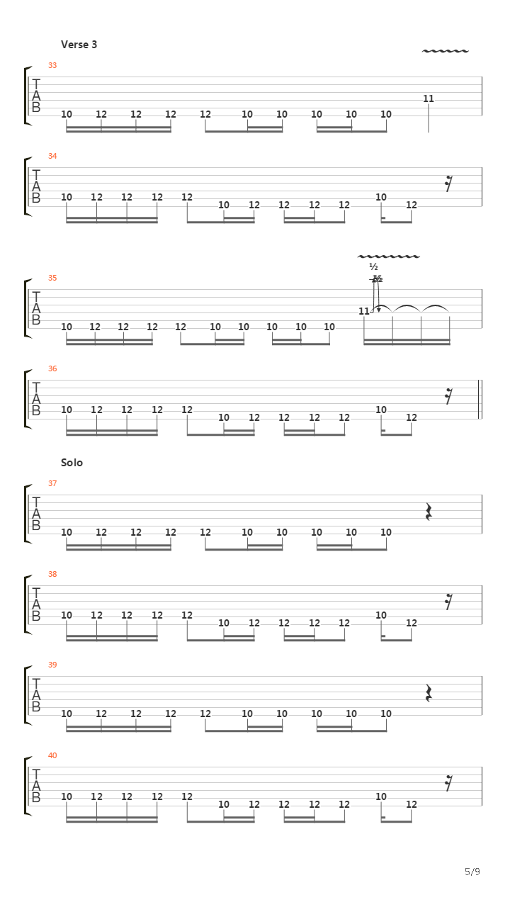 Muori Delay吉他谱