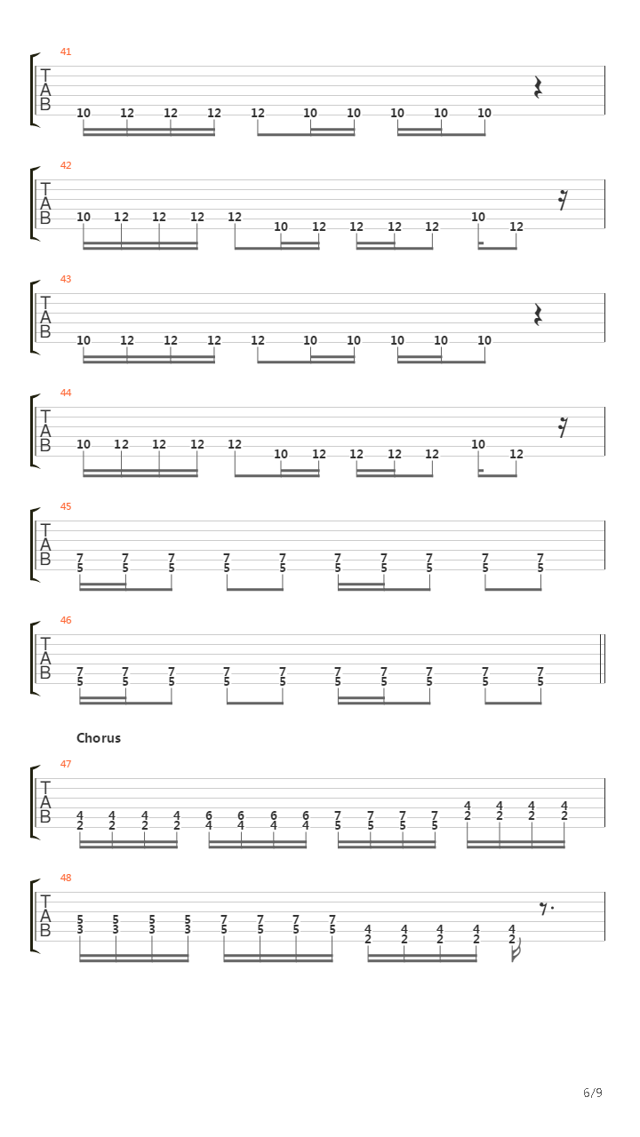 Muori Delay吉他谱