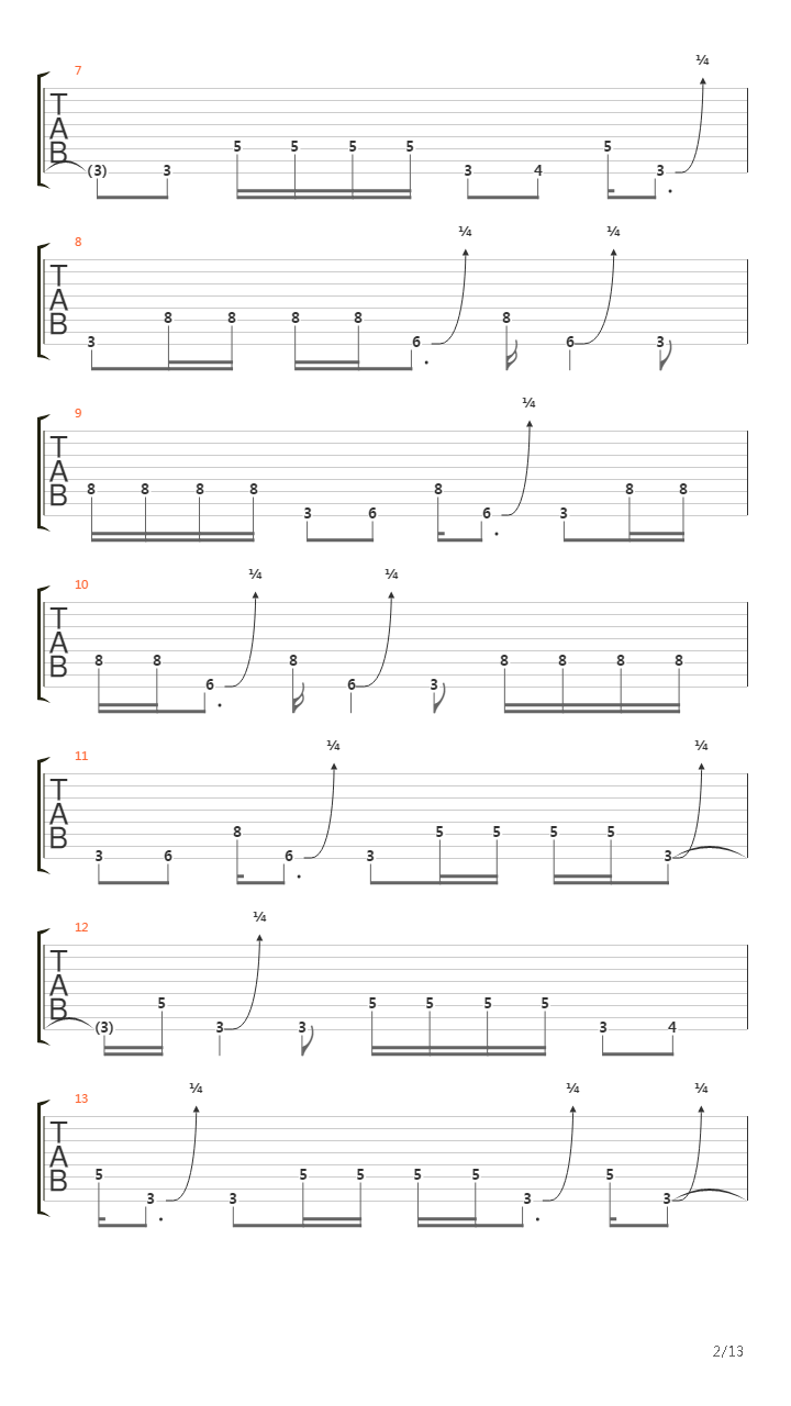 91367吉他谱