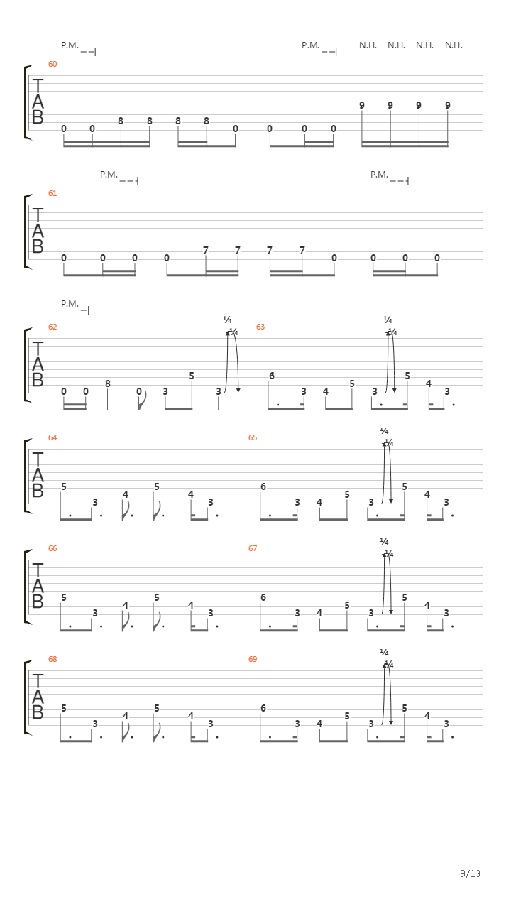 91367吉他谱
