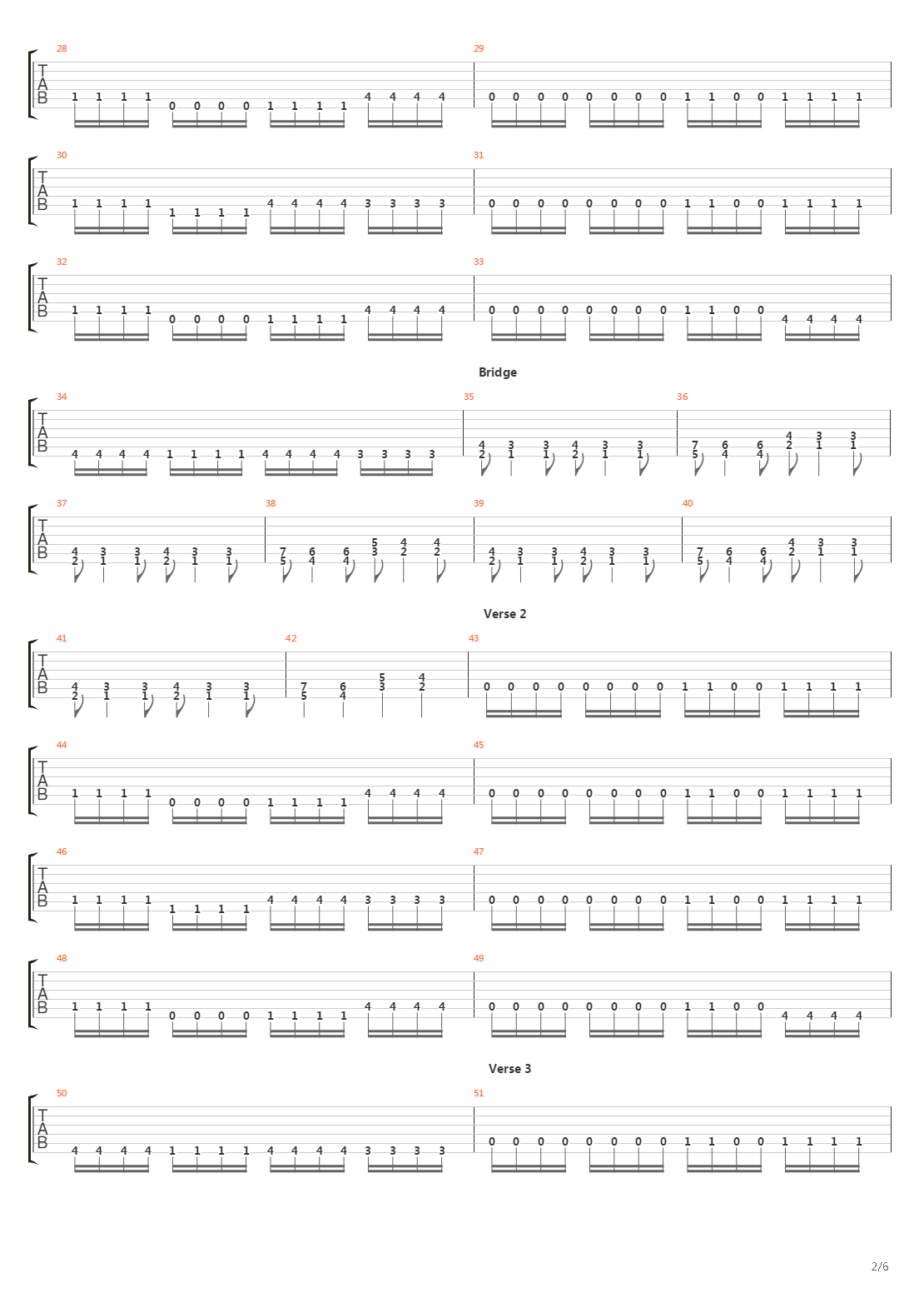 Regorge In The Morgue吉他谱