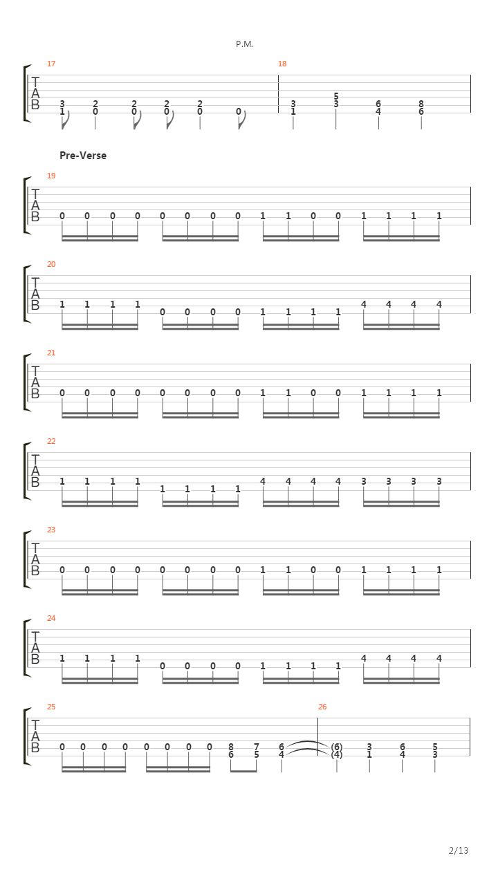 Regorge In The Morgue吉他谱