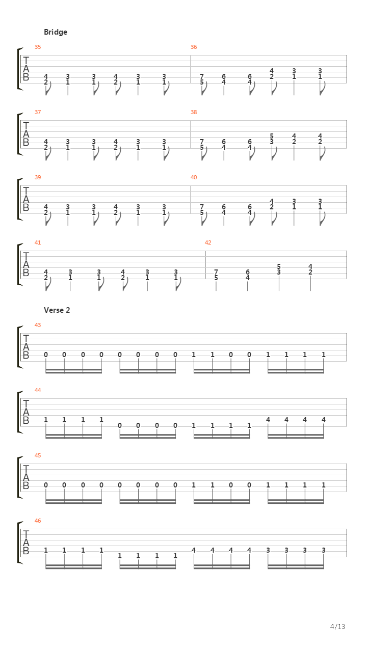 Regorge In The Morgue吉他谱